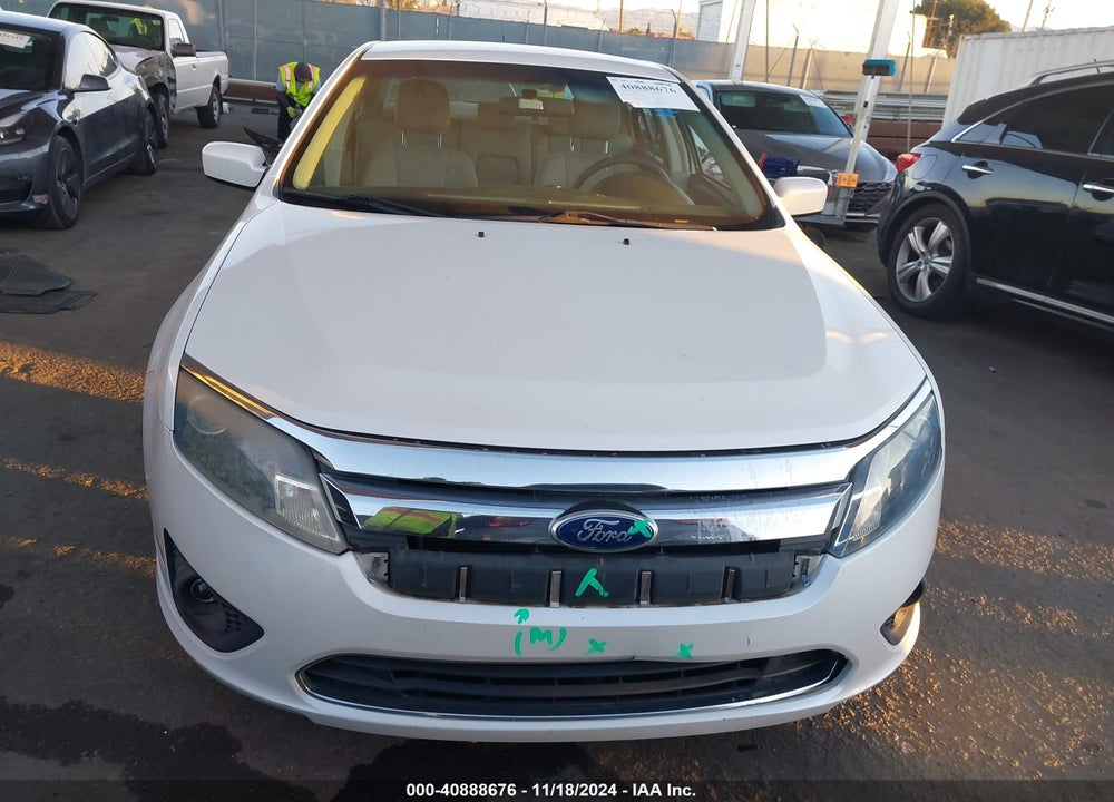 2010 FORD FUSION SE VIN: 3FAHP0HAXAR381231