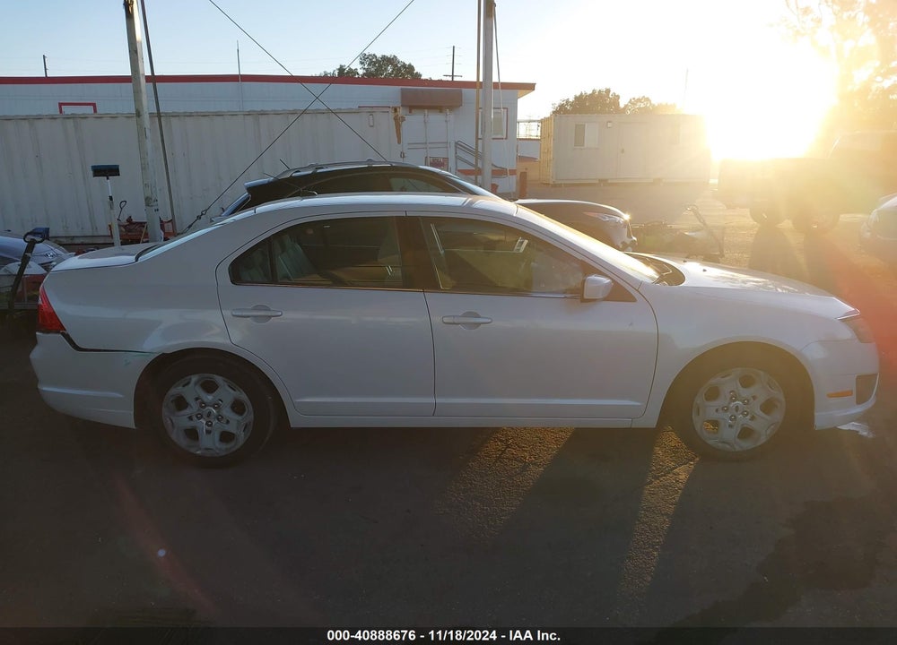 2010 FORD FUSION SE VIN: 3FAHP0HAXAR381231
