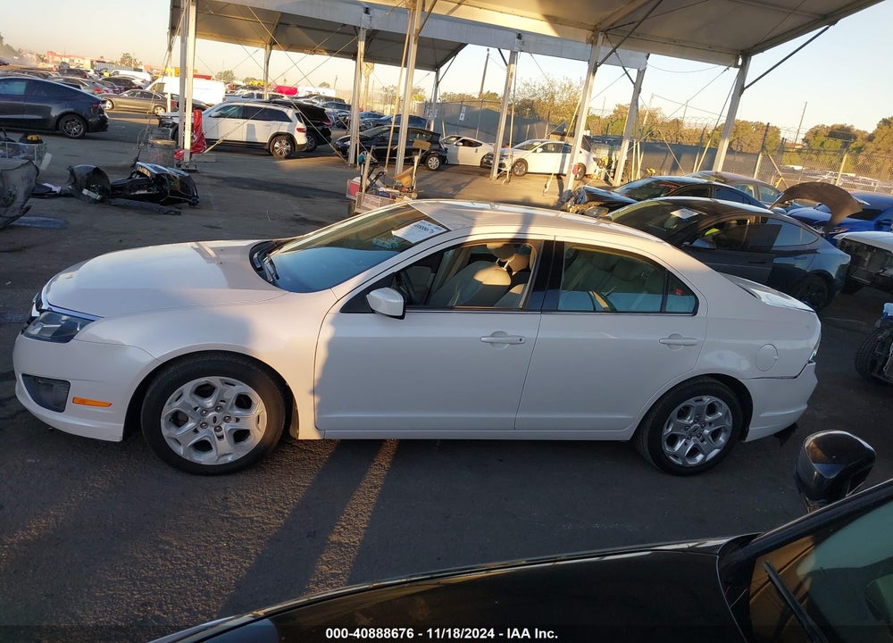 2010 FORD FUSION SE VIN: 3FAHP0HAXAR381231