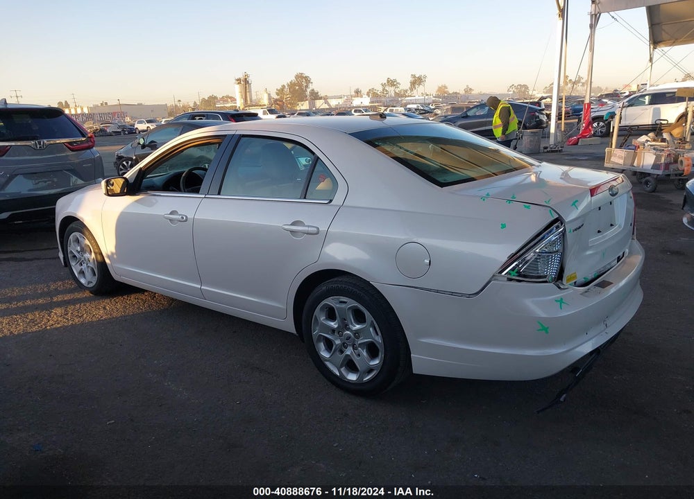 2010 FORD FUSION SE VIN: 3FAHP0HAXAR381231