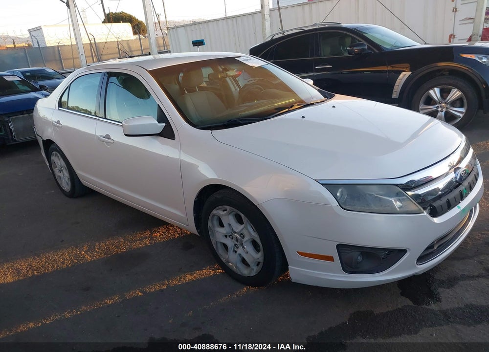 2010 FORD FUSION SE VIN: 3FAHP0HAXAR381231
