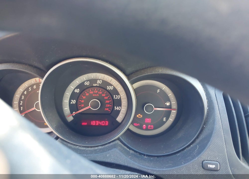 2010 KIA FORTE LX VIN: KNAFT4A29A5040832