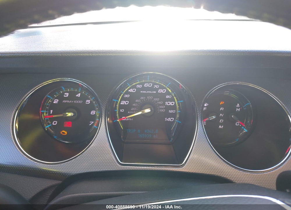2011 FORD TAURUS SEL VIN: 1FAHP2EW0BG110327
