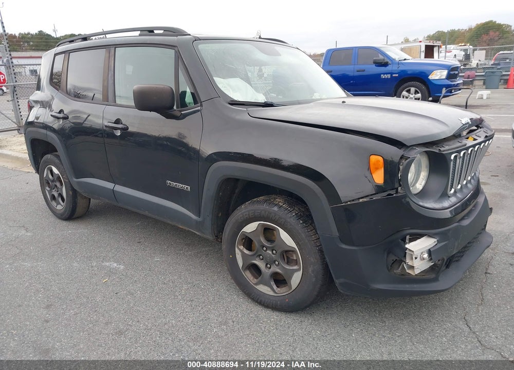 2017 JEEP RENEGADE SPORT 4X4 VIN: ZACCJBAB1HPF29341