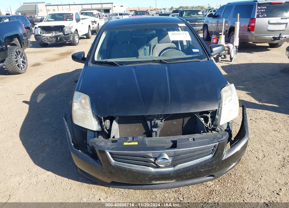 2012 NISSAN SENTRA VIN: 3N1AB6AP3CL621837