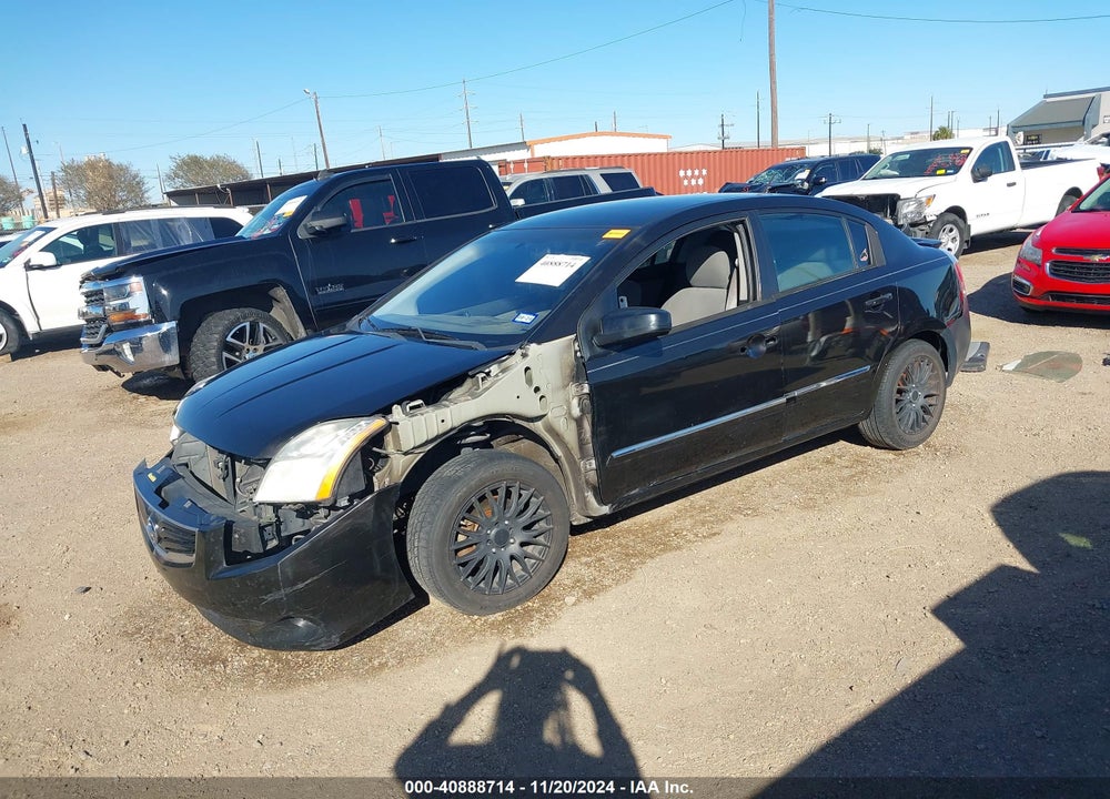 2012 NISSAN SENTRA VIN: 3N1AB6AP3CL621837
