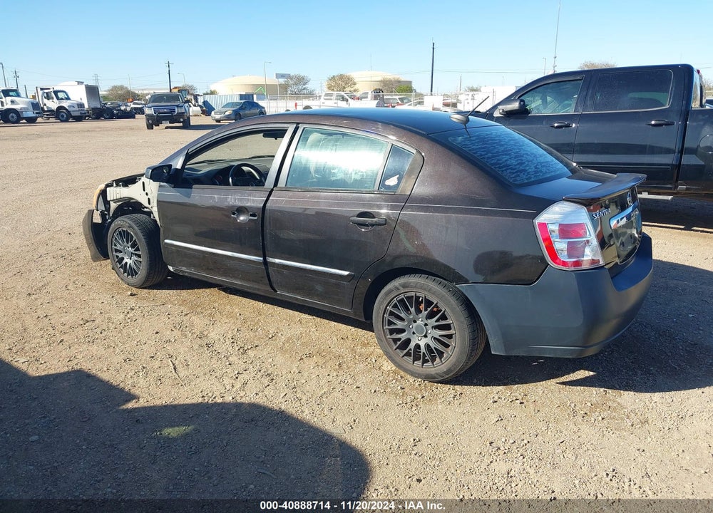 2012 NISSAN SENTRA VIN: 3N1AB6AP3CL621837