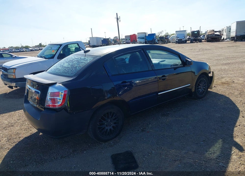 2012 NISSAN SENTRA VIN: 3N1AB6AP3CL621837
