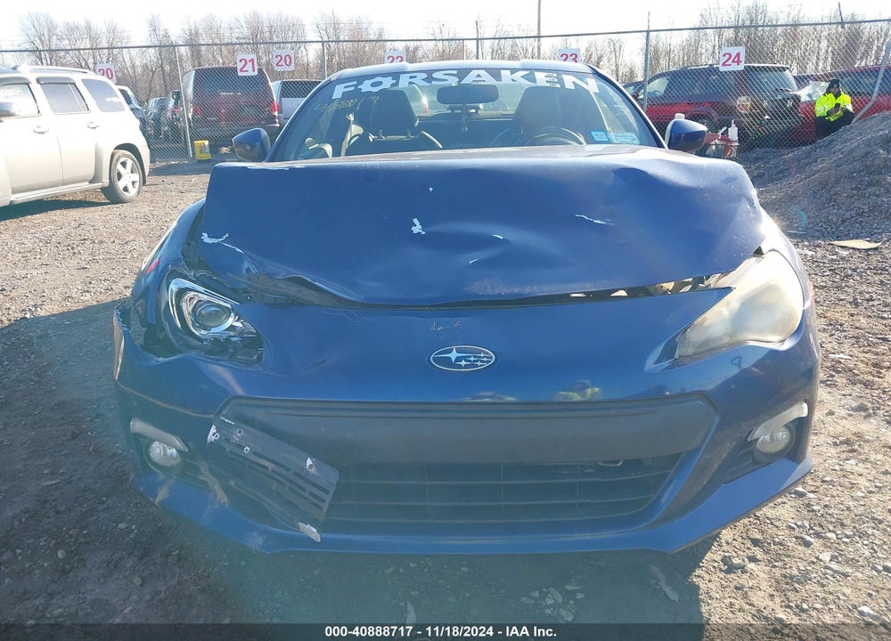2013 SUBARU BRZ LIMITED VIN: JF1ZCAC17D1605471