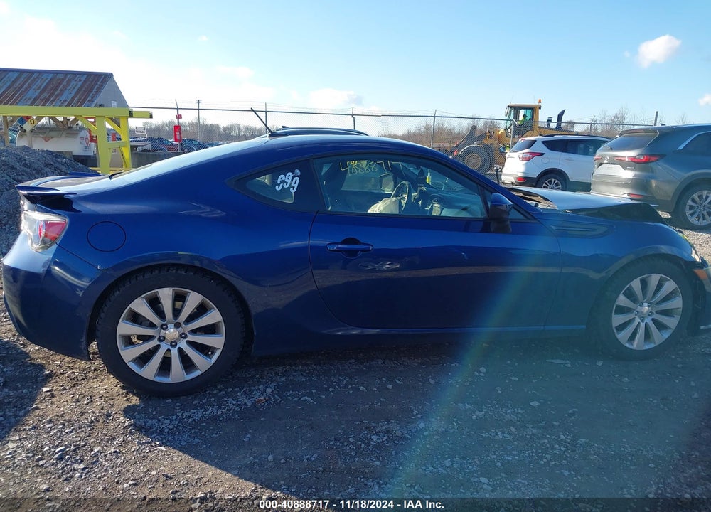 2013 SUBARU BRZ LIMITED VIN: JF1ZCAC17D1605471