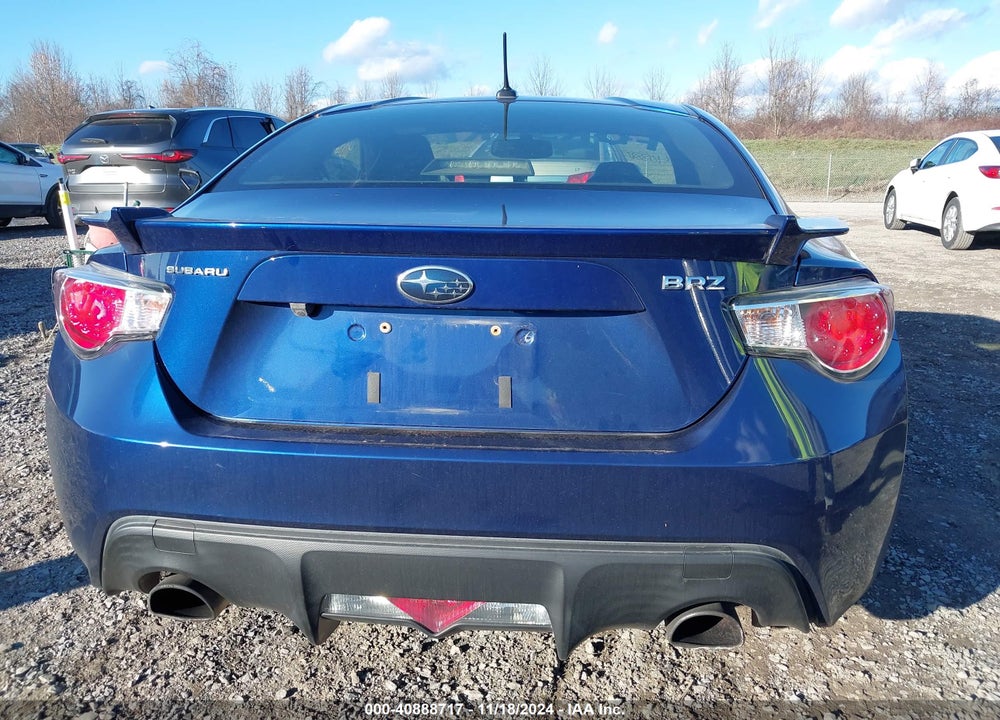 2013 SUBARU BRZ LIMITED VIN: JF1ZCAC17D1605471