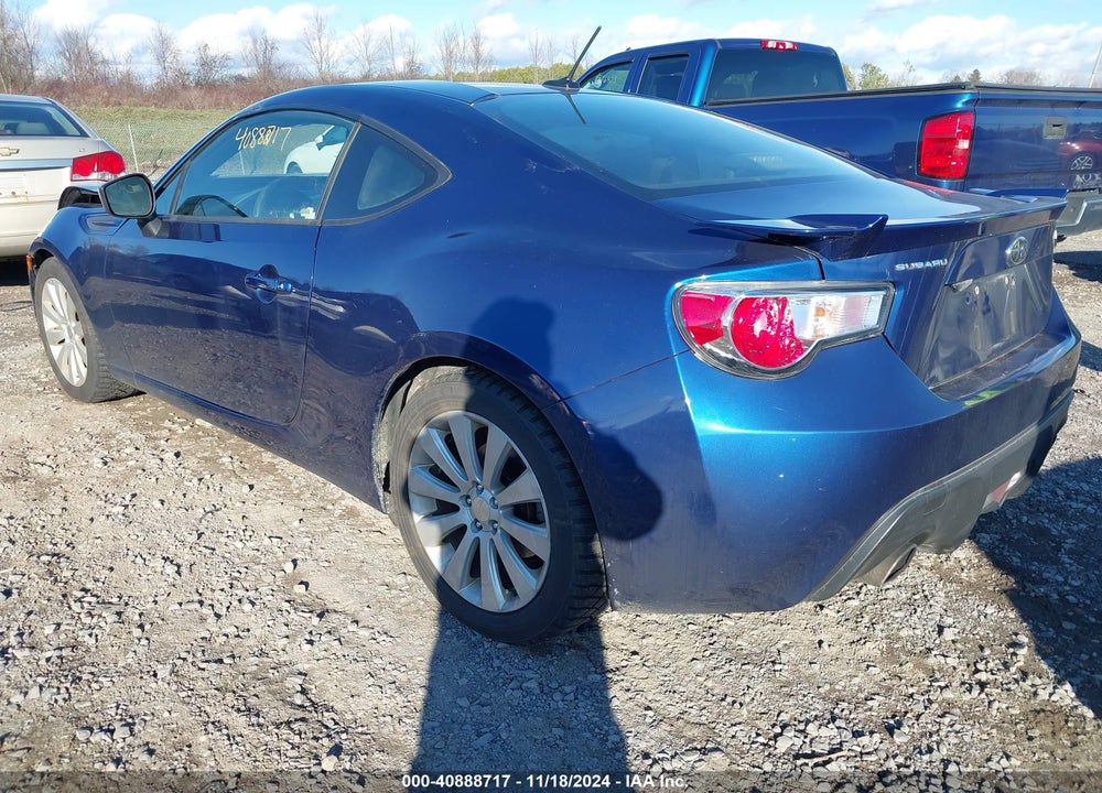 2013 SUBARU BRZ LIMITED VIN: JF1ZCAC17D1605471