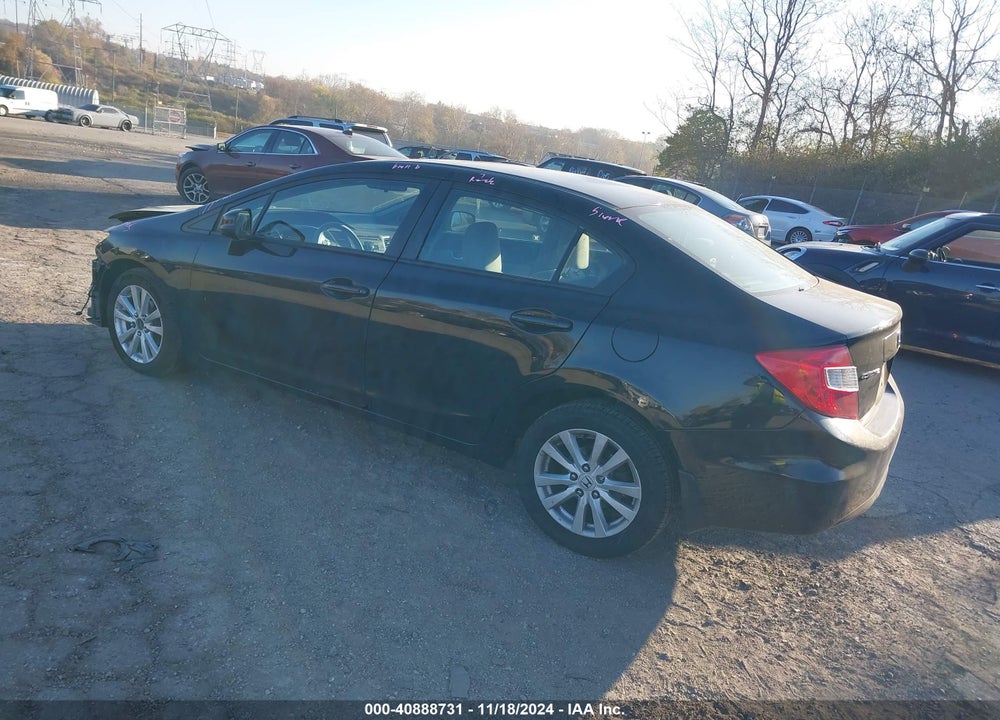 2012 HONDA CIVIC EX VIN: 19XFB2F88CE364191