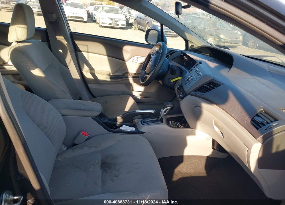 2012 HONDA CIVIC EX VIN: 19XFB2F88CE364191