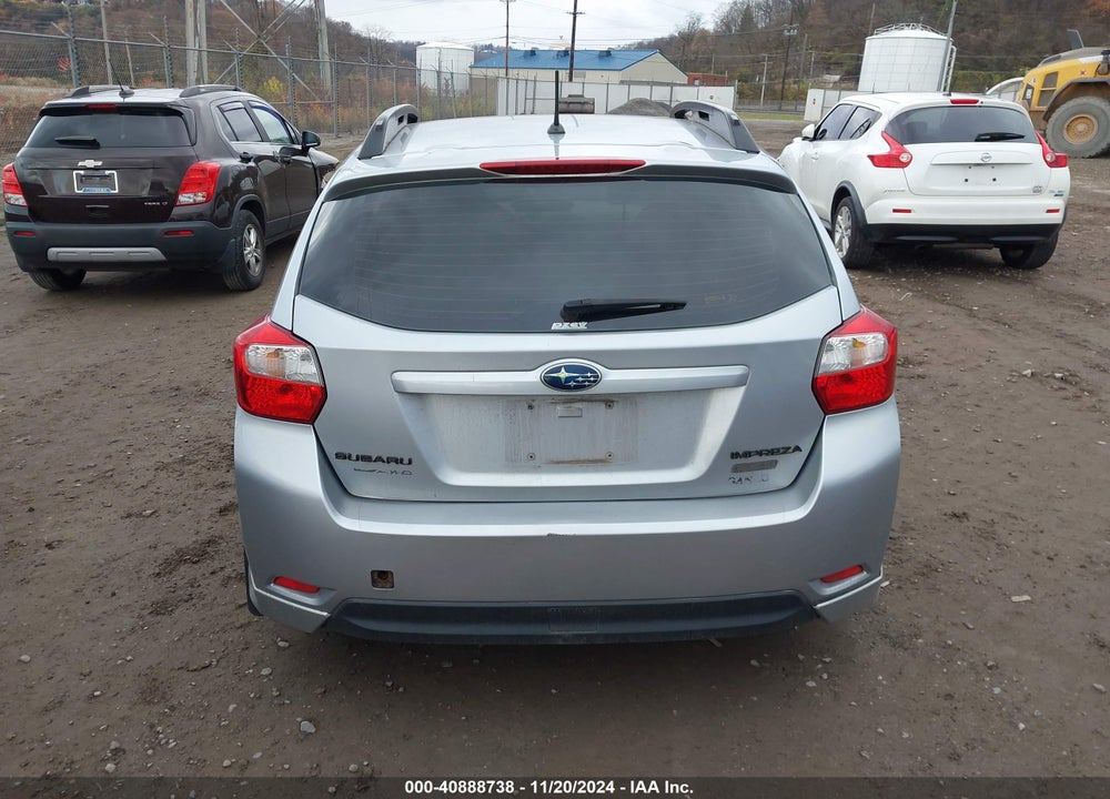 2013 SUBARU IMPREZA 2.0I SPORT LIMITED VIN: JF1GPAR62D2834861