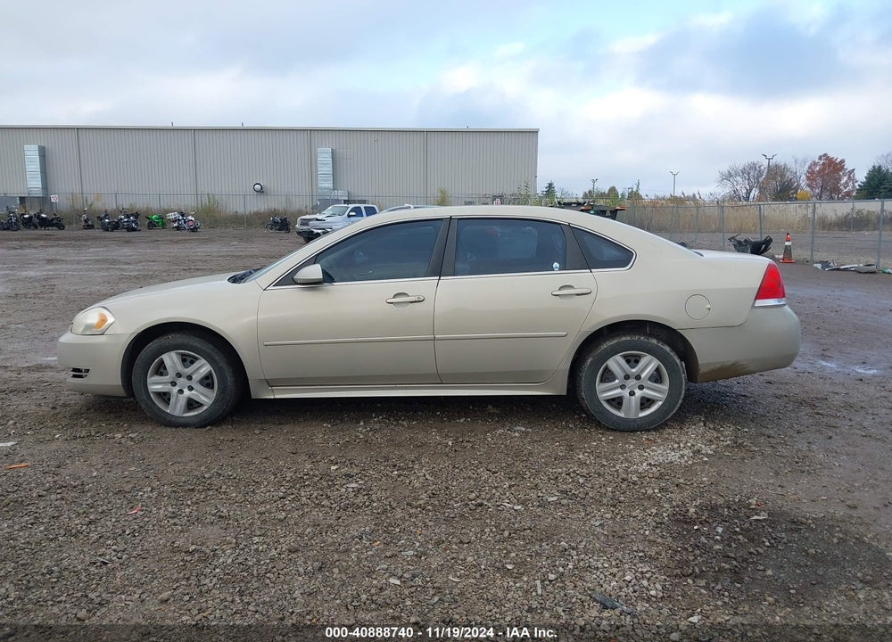 2011 CHEVROLET IMPALA VIN: 2G1WF5EK2B1176323
