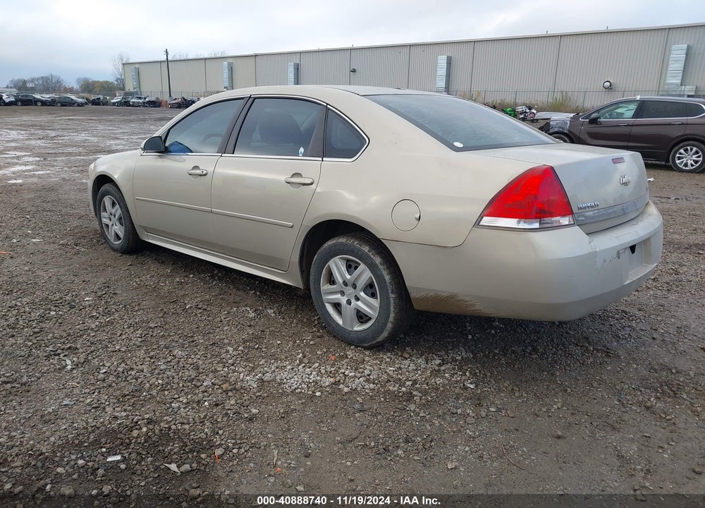 2011 CHEVROLET IMPALA VIN: 2G1WF5EK2B1176323
