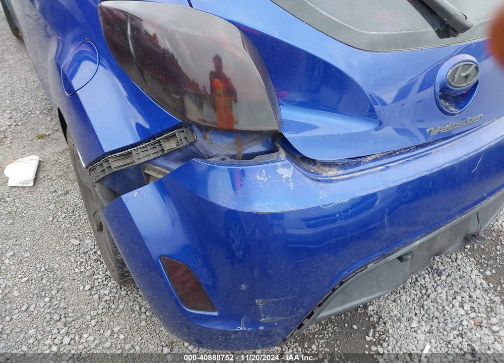 2012 HYUNDAI VELOSTER BASE W/GRAY VIN: KMHTC6AD6CU036938