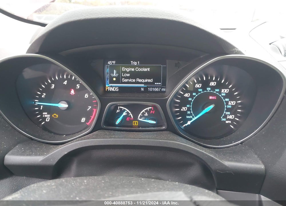 2014 FORD ESCAPE SE VIN: 1FMCU9GX2EUA10243