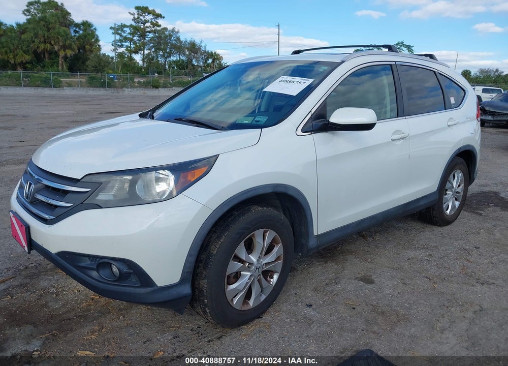 2012 HONDA CR-V EX-L VIN: 5J6RM4H71CL012028