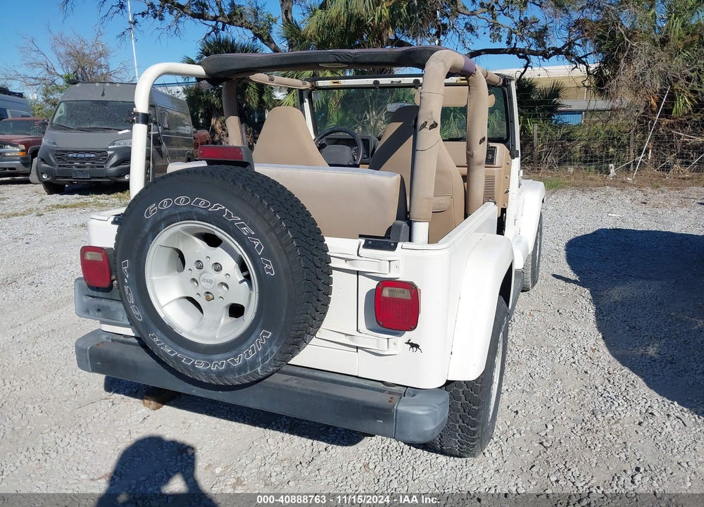 1999 ANGLER JEEP WR SAHARA VIN: 1J4FY49S1XP461332