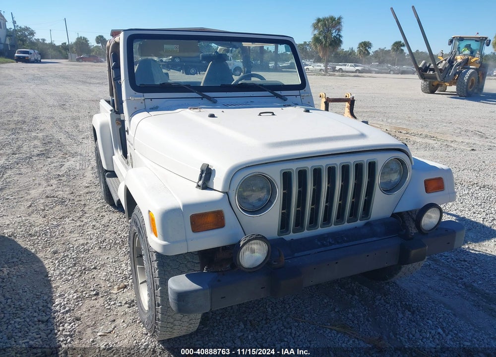1999 ANGLER JEEP WR SAHARA VIN: 1J4FY49S1XP461332