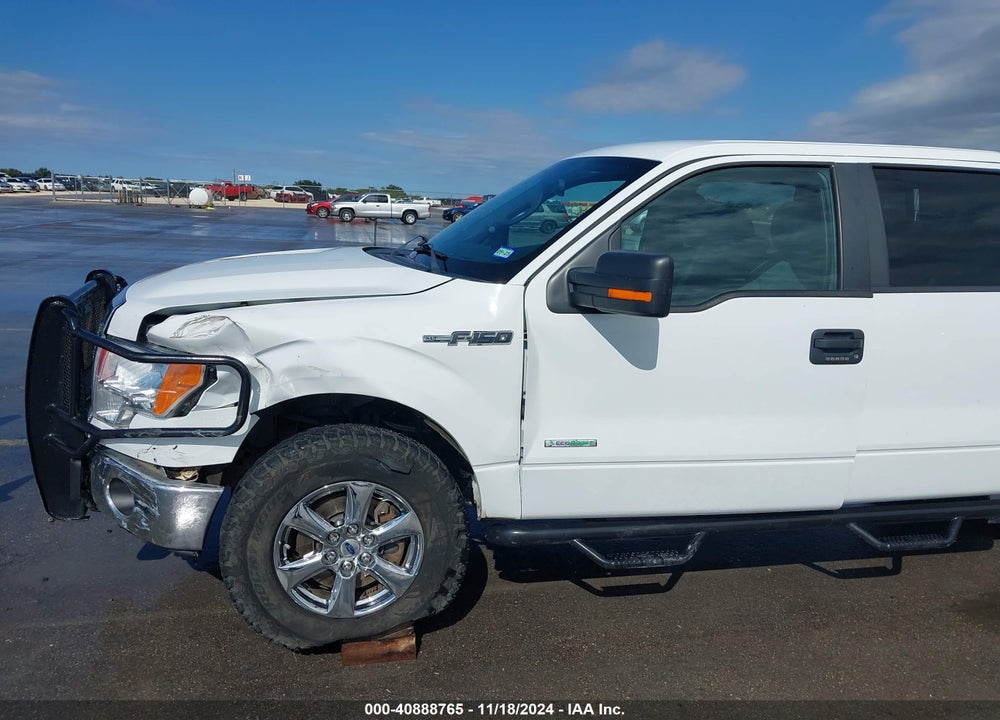 2012 FORD F-150 XLT VIN: 1FTFW1ET4CKD39497
