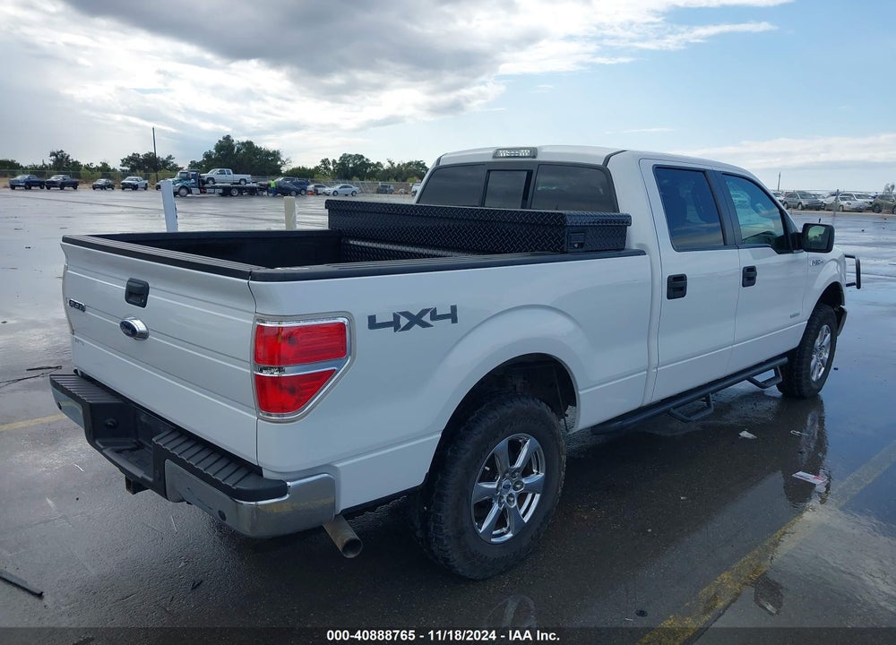 2012 FORD F-150 XLT VIN: 1FTFW1ET4CKD39497