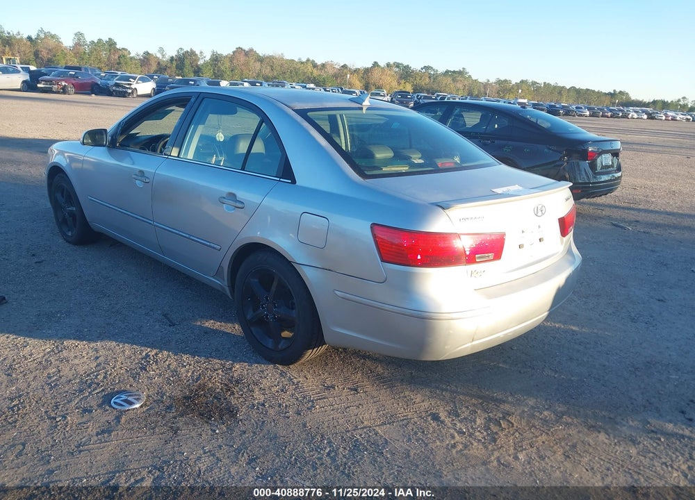 2009 HYUNDAI SONATA SE VIN: 5NPEU46C19H488183