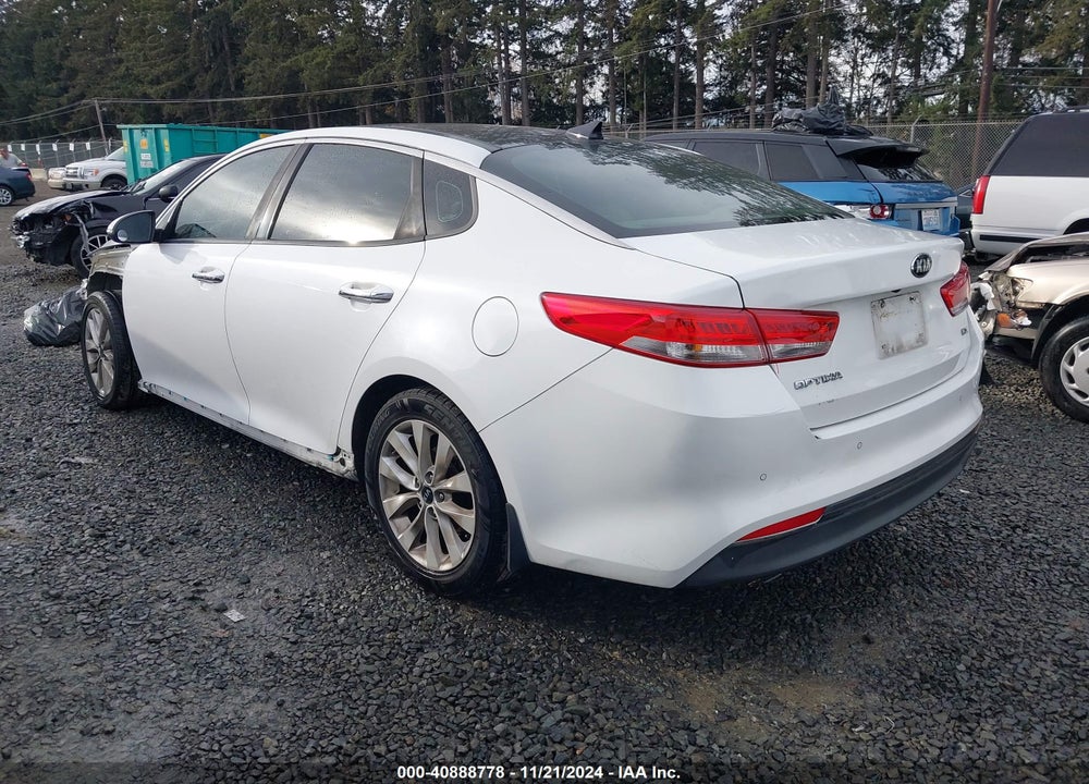 2016 KIA OPTIMA EX VIN: 5XXGU4L32GG006696