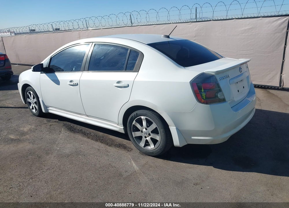 2012 NISSAN SENTRA 2.0 SR VIN: 3N1AB6APXCL613749