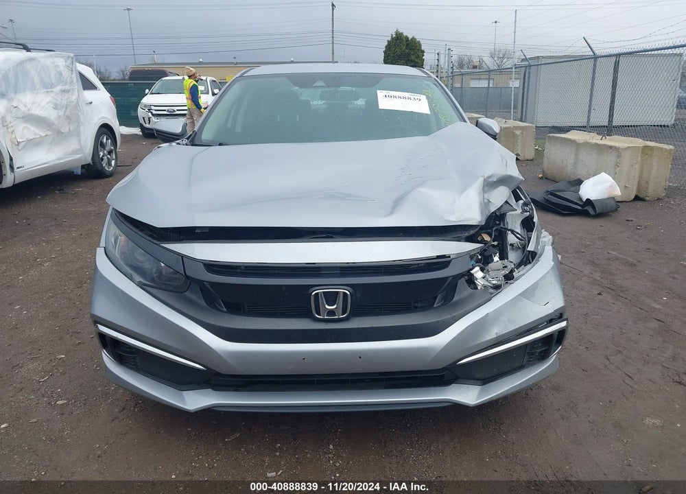 2019 HONDA CIVIC LX VIN: 2HGFC2F66KH593937