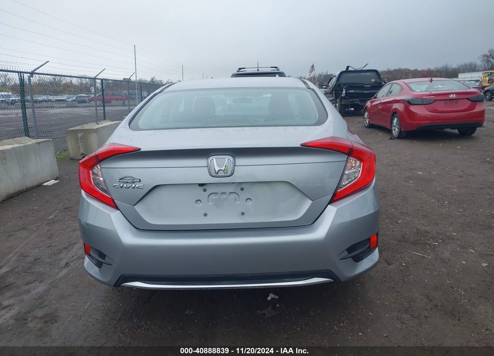 2019 HONDA CIVIC LX VIN: 2HGFC2F66KH593937
