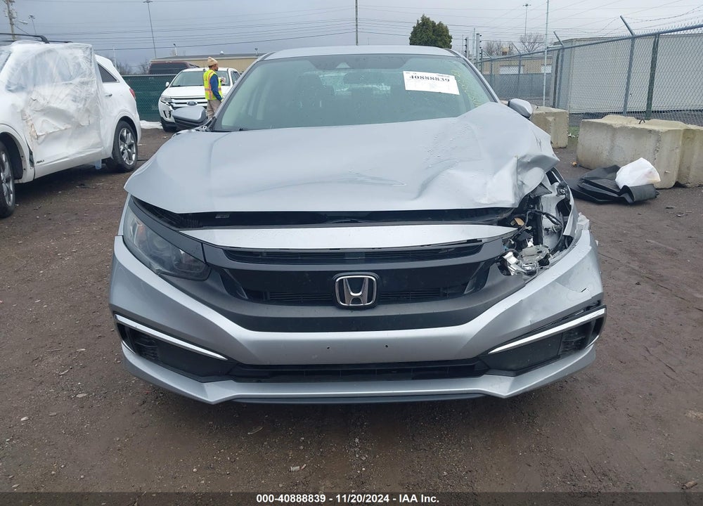 2019 HONDA CIVIC LX VIN: 2HGFC2F66KH593937