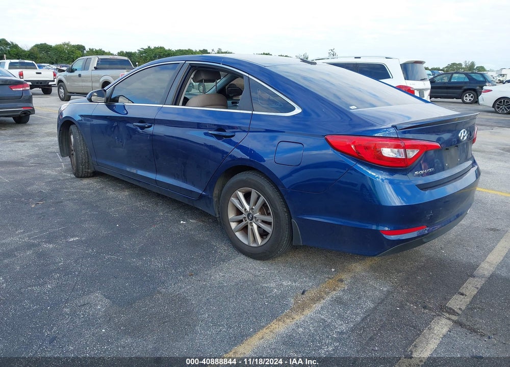 2015 HYUNDAI SONATA SE VIN: 5NPE24AF9FH146757