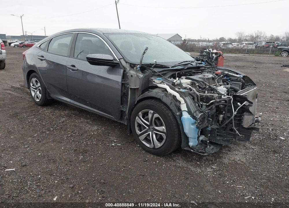 2018 HONDA CIVIC LX VIN: 19XFC2F51JE041844