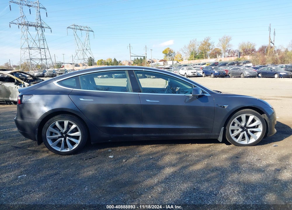 2018 TESLA MODEL 3 LONG RANGE/PERFORMANCE VIN: 5YJ3E1EB9JF087270