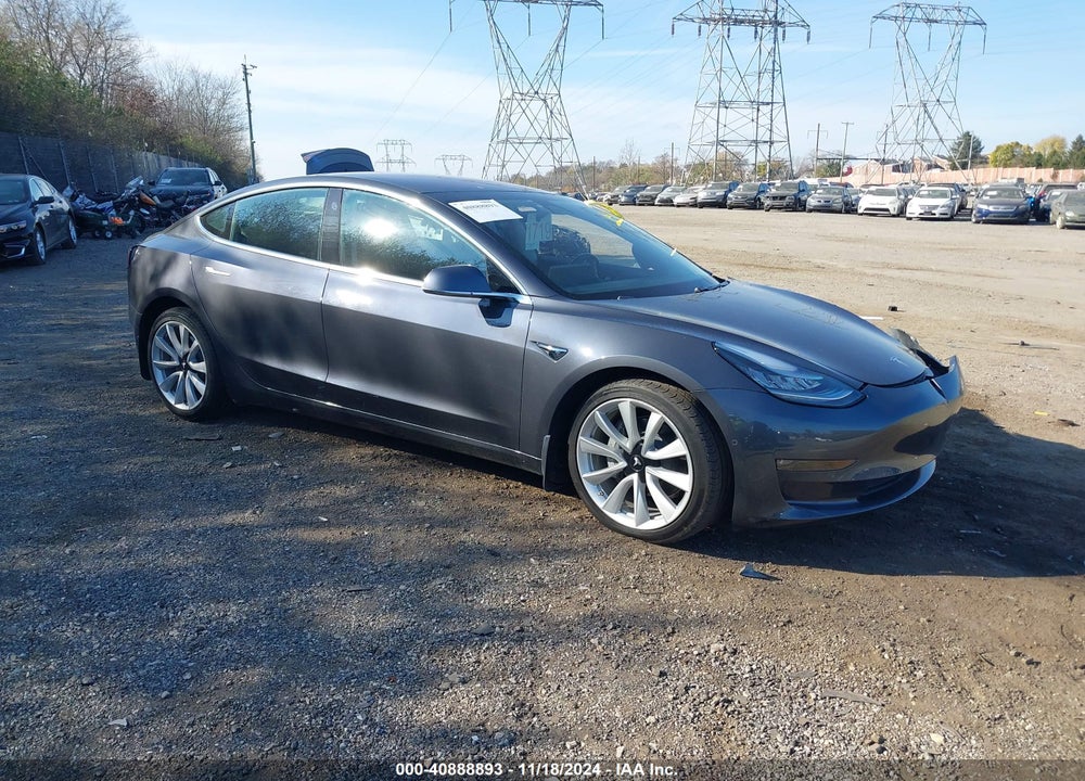 2018 TESLA MODEL 3 LONG RANGE/PERFORMANCE VIN: 5YJ3E1EB9JF087270