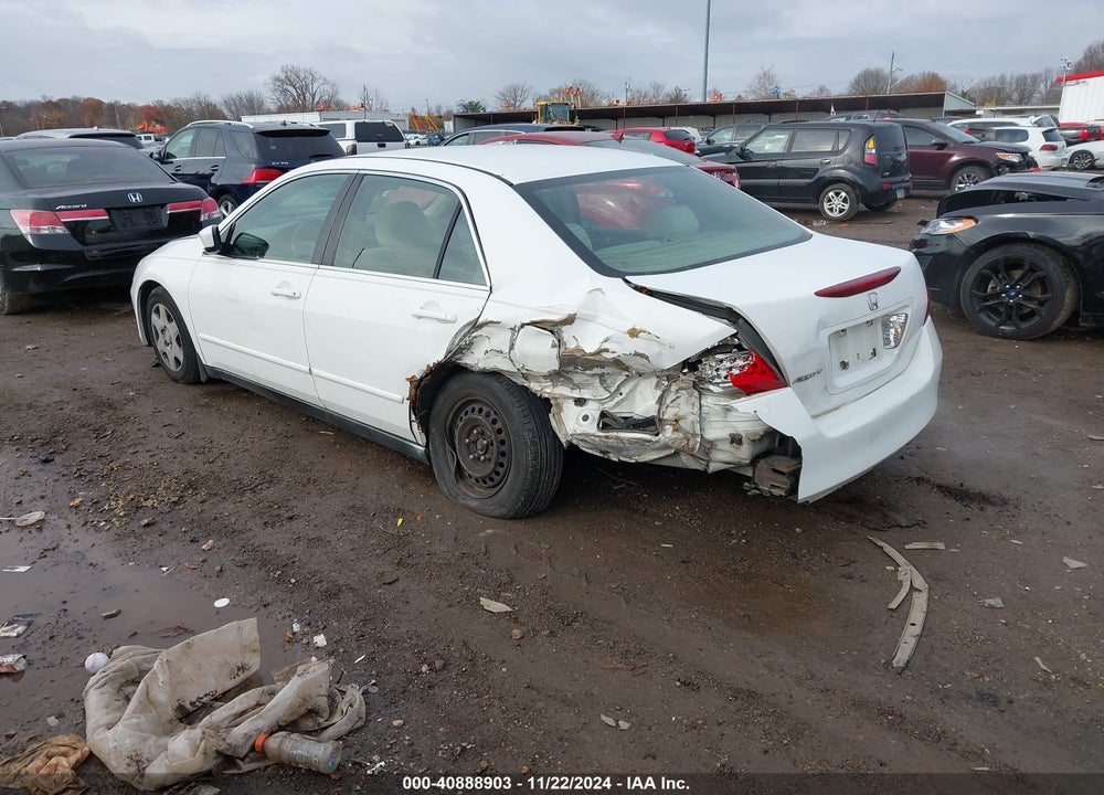 2007 HONDA ACCORD 2.4 LX VIN: 1HGCM56417A031644