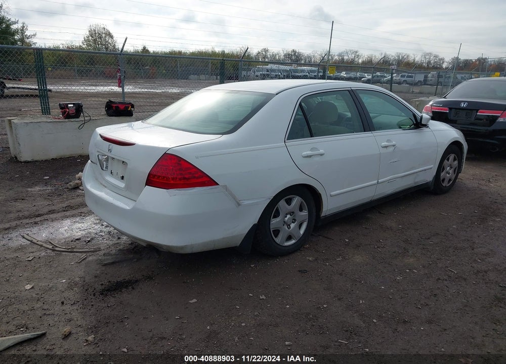 2007 HONDA ACCORD 2.4 LX VIN: 1HGCM56417A031644