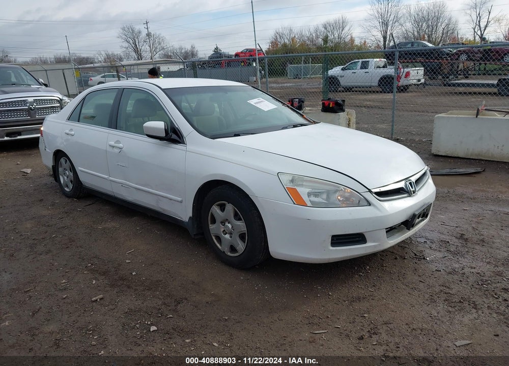 2007 HONDA ACCORD 2.4 LX VIN: 1HGCM56417A031644