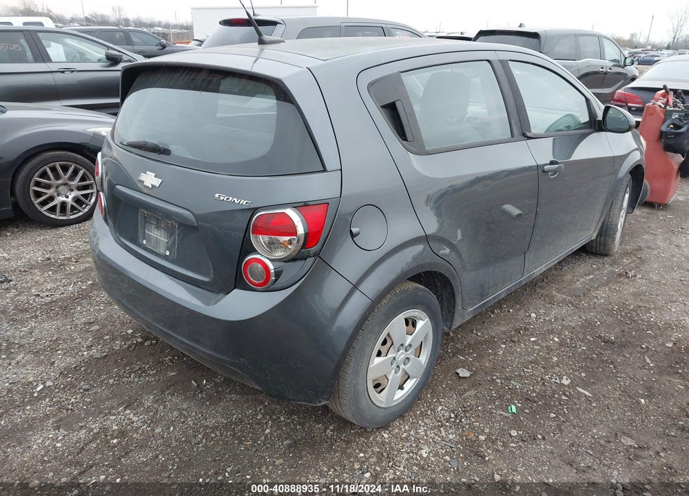 2013 CHEVROLET SONIC VIN: 1G1JA6SH0D4171460