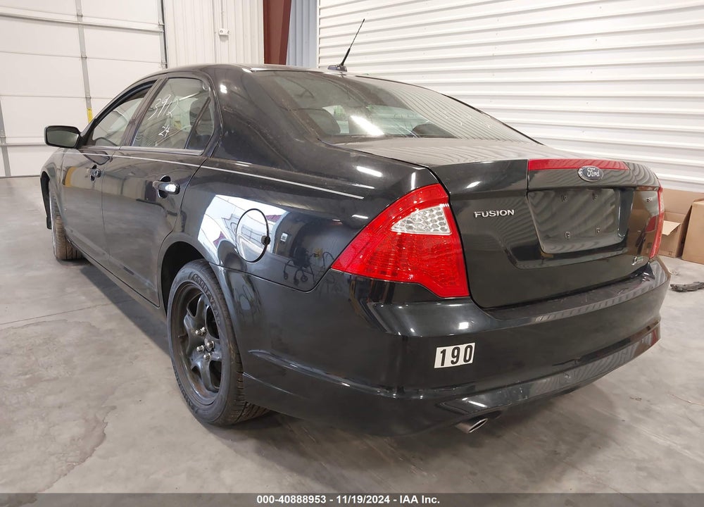 2010 FORD FUSION SE VIN: 3FAHP0HG6AR196291
