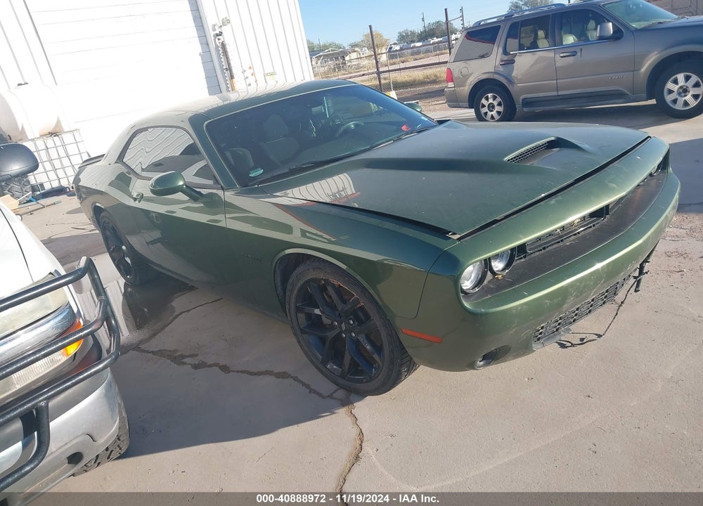 2022 DODGE CHALLENGER R/T VIN: 2C3CDZBT4NH108707