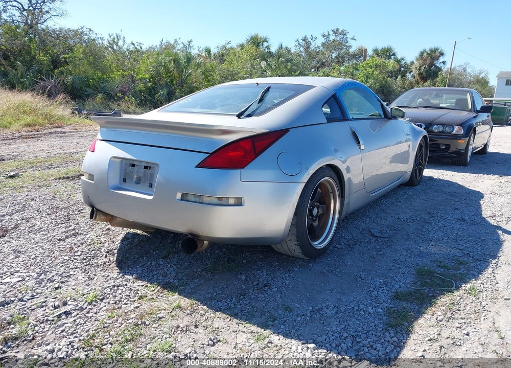 2003 NISSAN 350Z ENTHUSIAST VIN: JN1AZ34D63T107861