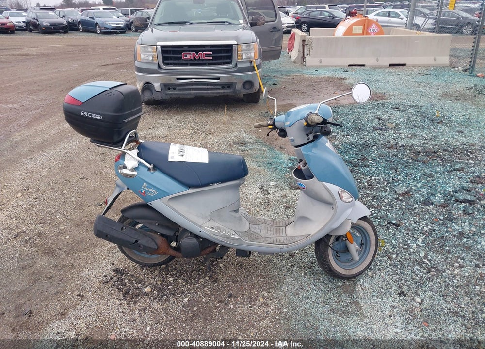 2008 GENUINE SCOOTER CO. BUDDY 150/ST TROPEZ VIN: RFVPAC60281001490