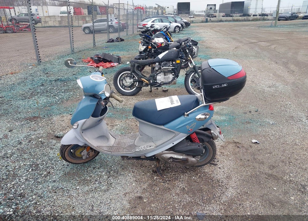2008 GENUINE SCOOTER CO. BUDDY 150/ST TROPEZ VIN: RFVPAC60281001490