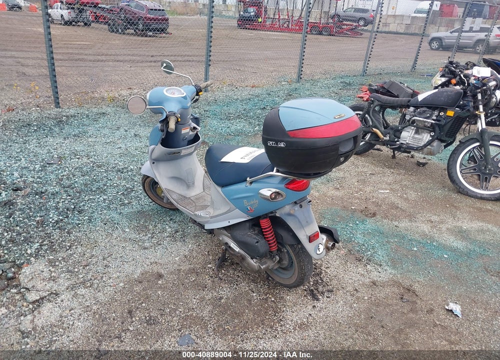 2008 GENUINE SCOOTER CO. BUDDY 150/ST TROPEZ VIN: RFVPAC60281001490
