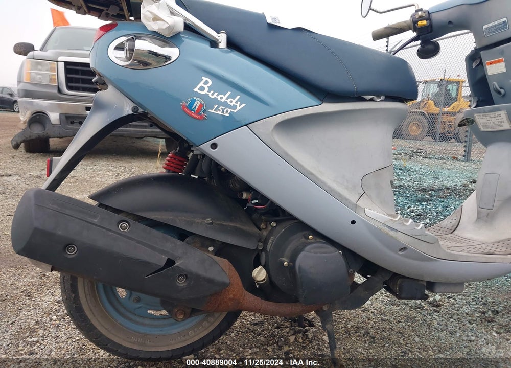 2008 GENUINE SCOOTER CO. BUDDY 150/ST TROPEZ VIN: RFVPAC60281001490