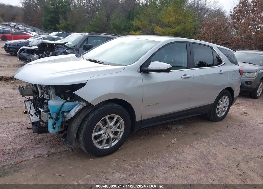 2022 CHEVROLET EQUINOX FWD LT VIN: 3GNAXKEV8NL263256
